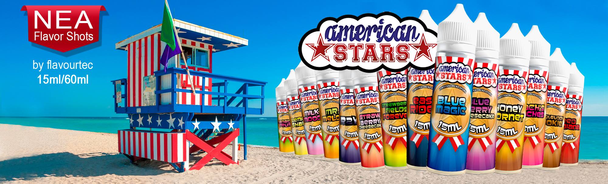 Flavor shots American Stars Replace smoke
