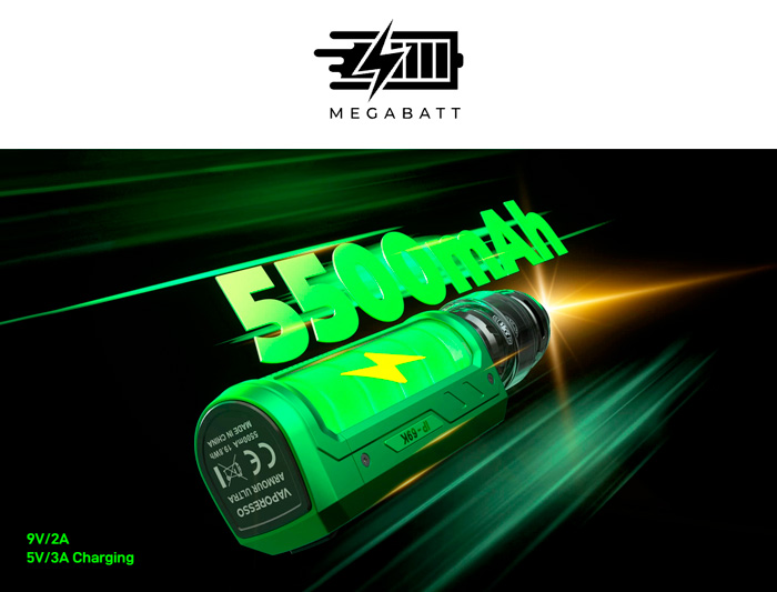 Vaporesso Box Armour Ultra 5500mAh slider02