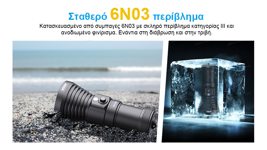 XTAR D28 3600 Diving Flashlight slider09