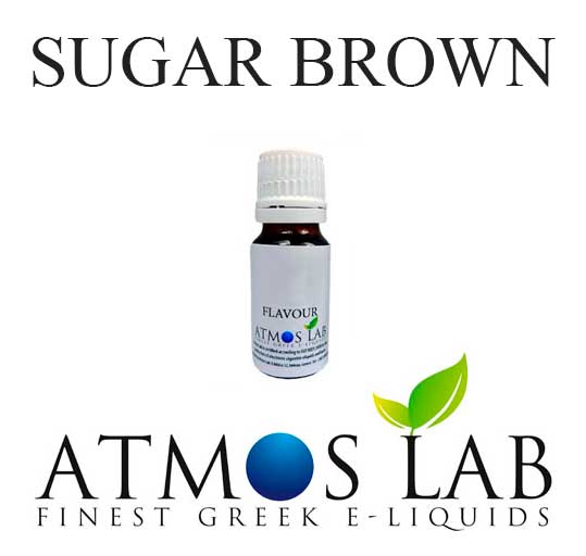 Συμπυκνωμένο Άρωμα ATMOS LAB FLAVOR 10ML SUGAR BROWN