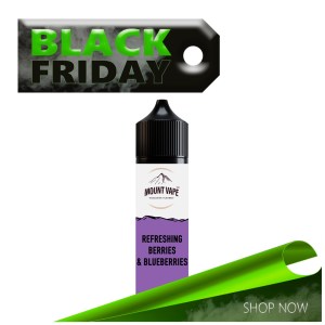 MOUNT VAPE REFRESHING BERRIES and BLUEBERRIES 20ML 60ML FLAVORSHOT