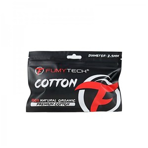 Fumytech Premium Cotton 100% Natural Organic 2.5mm