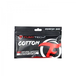 Fumytech Premium Cotton 100% Natural Organic 3mm