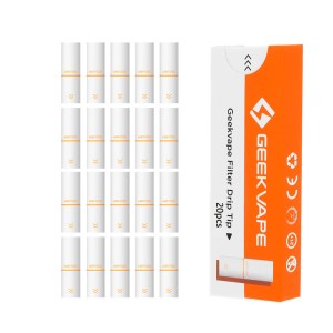 Geekvape Wenax Filter Drip Tip (20pcs) Φιλτράκια για ηλεκτρονικό τσιγάρο