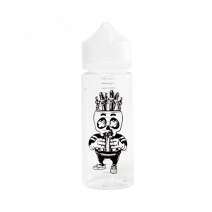 Graduated bottle 120ml Open Skull μπουκαλάκι για DIY