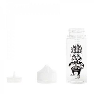 Graduated bottle 120ml Open Skull μπουκαλάκι για DIY