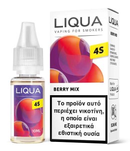 Liqua 4S Berry Mix Hybrid Salt 10ml 18mg Yγρό αναπλήρωσης