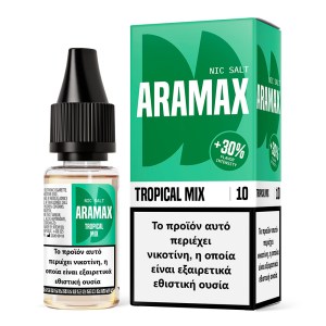 Aramax Tropical Mix Salt 10ml 10mg Υγρό αναπλήρωσης με άλας νικοτίνης