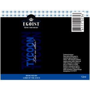 Egoist Tycoon 12ml/60ml Bottle flavor
