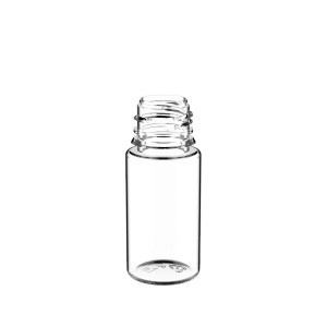 Unicorn bottle Short 30ML V3 Chubby Gorilla Transparent black cap μπουκαλάκι για υγρά αναπλήρωσης